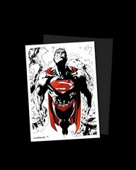 Superman Core (Red/White) - Dual Art Sleeves - Standard Size
